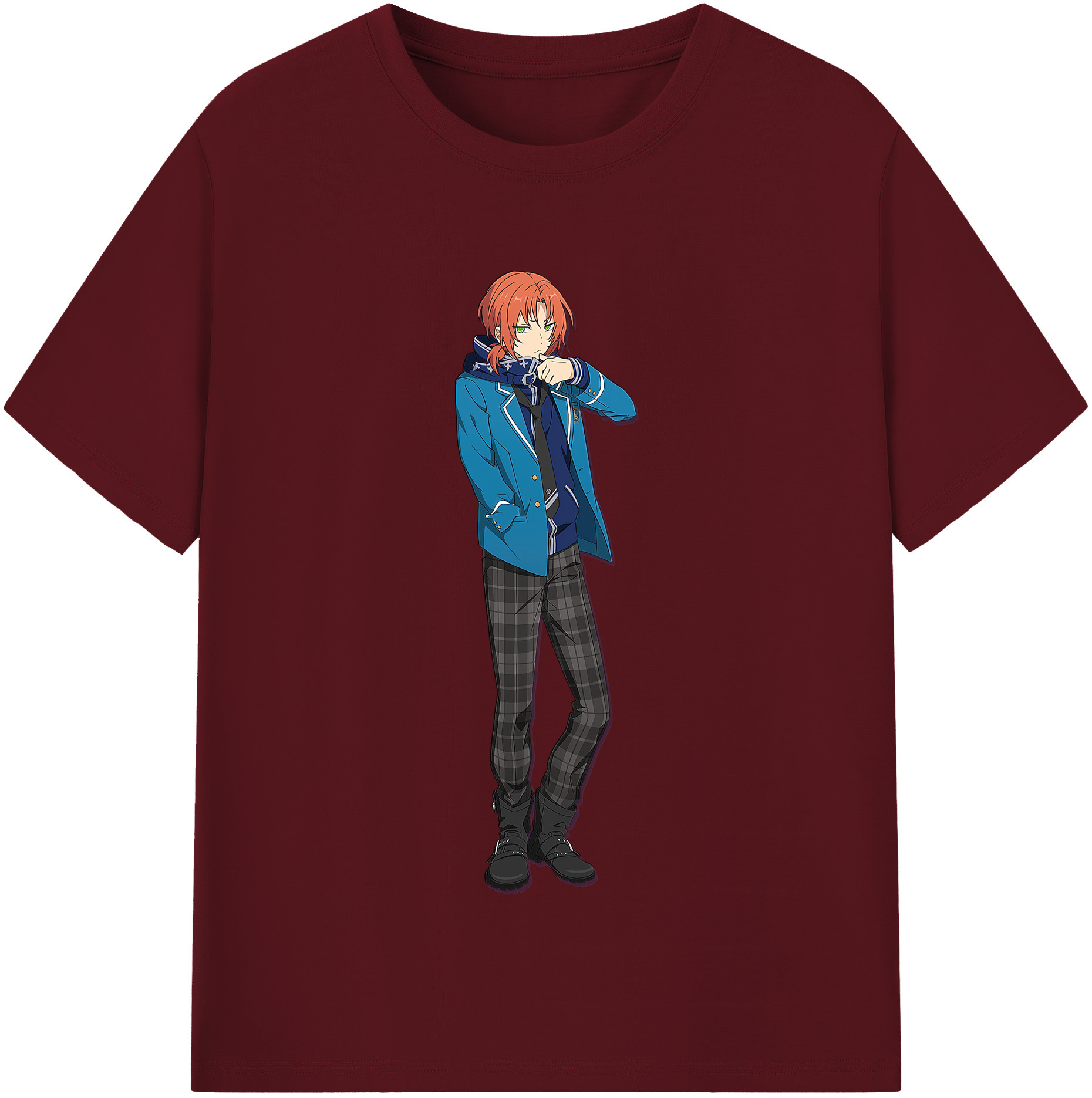 （画像用） あんさんぶるスターズ! Ensemble Stars 綿100％半袖Tシャツ（フロントプリント）